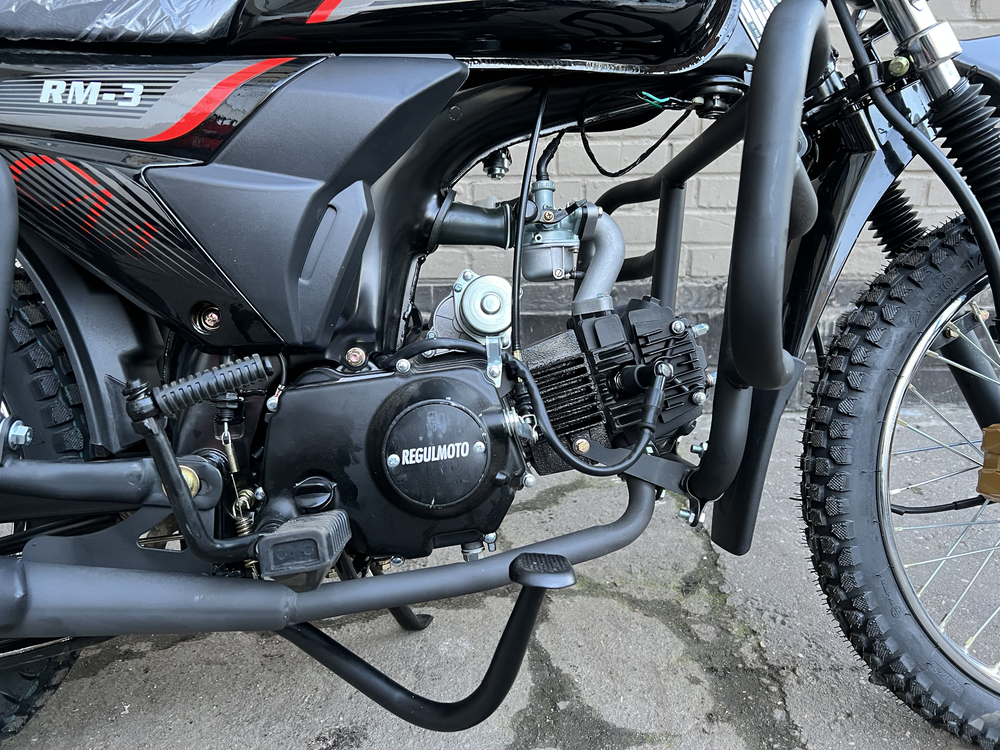 Мопед Regulmoto Alpha (RM-3), Черный