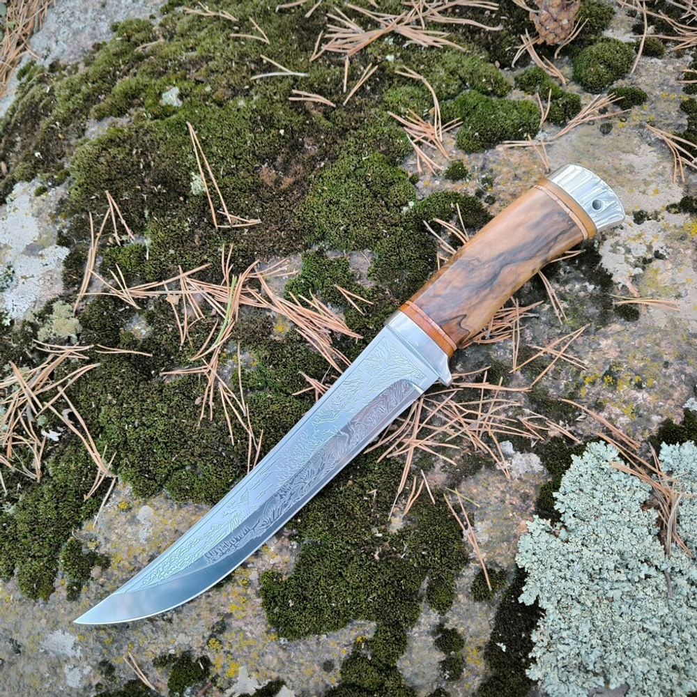 Нож НС-13А Лис (ЭИ-107) алюминиевые вставки (Златоуст)