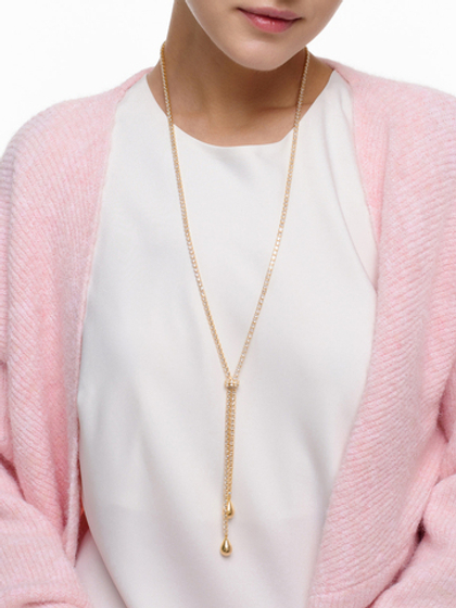 Колье "Ultra shine drops" Gold