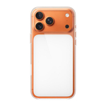 Прозрачный чехол MagSafe Apple Clear Case для iPhone 17 Pro Max Глянцевый гибридный поликарбонатный чехол с сенсорной накладкой для Контроллера камеры. Производителем заявлена устойчивость к пожелтению