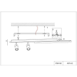 Настенно-потолочный светодиодный светильник Favourite Planar 4076-2C