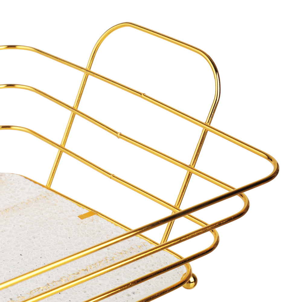 SATOSHI Кантри Корзина для фруктов 27х23х10см, сталь, акрил