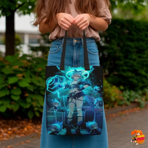 Сумка шоппер с принтом Honkai Star Rail