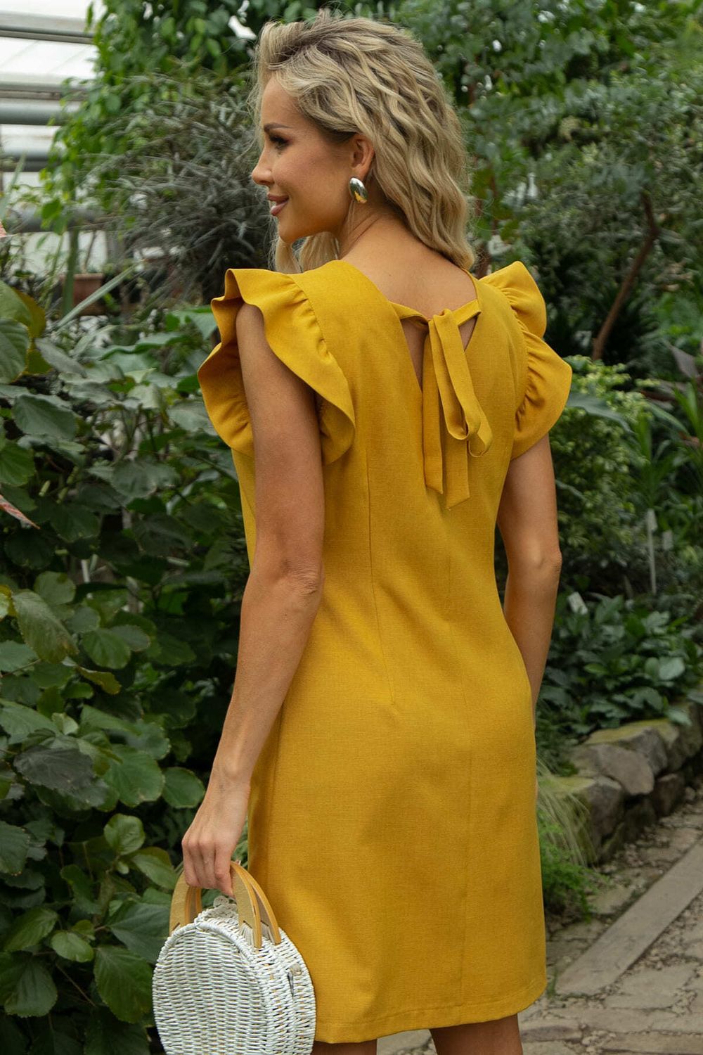 Платье Романтика (горчица) П13469-19М LT Collection