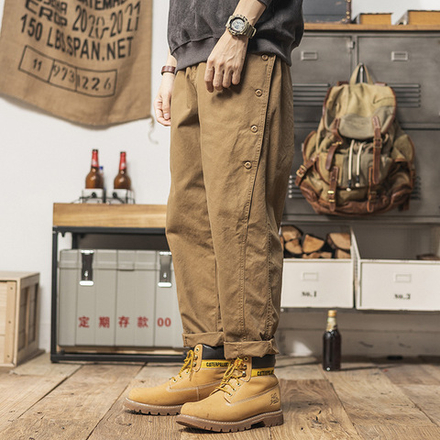 Брюки повседневные брюки с четырьмя пуговицами от кармана.Сезон весна и осень