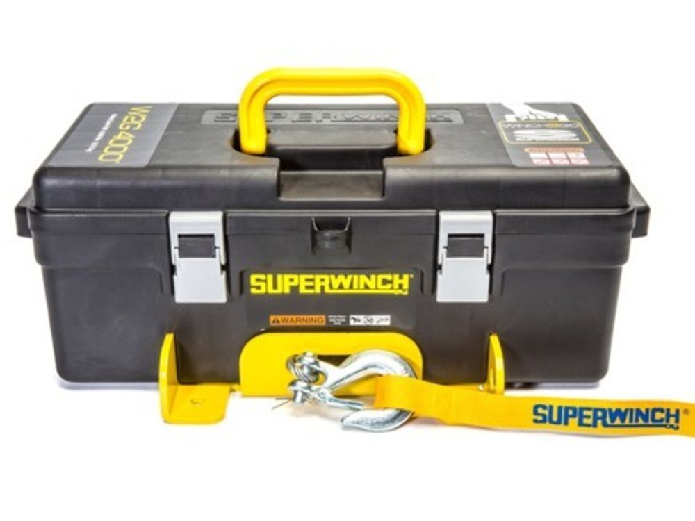 Лебедка переносная в коробке Winch2G 4000 электрическая 12В