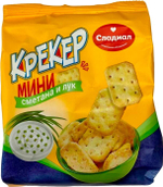 Крекер Сладиал Классический Мини Сметана и Лук 150 г