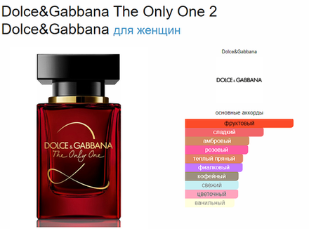 Dolce&Gabbana The Only One 2 EDP 100ml (duty free парфюмерия)