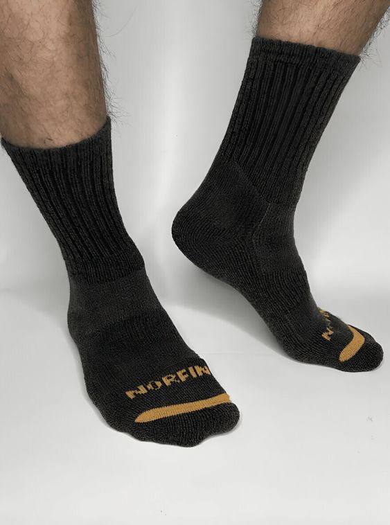 Тактические термоноски Norfin Черно-серый 12 пар