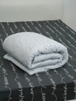 Одеяло двуспальное всесезонное летнее облегченное лен хлопок