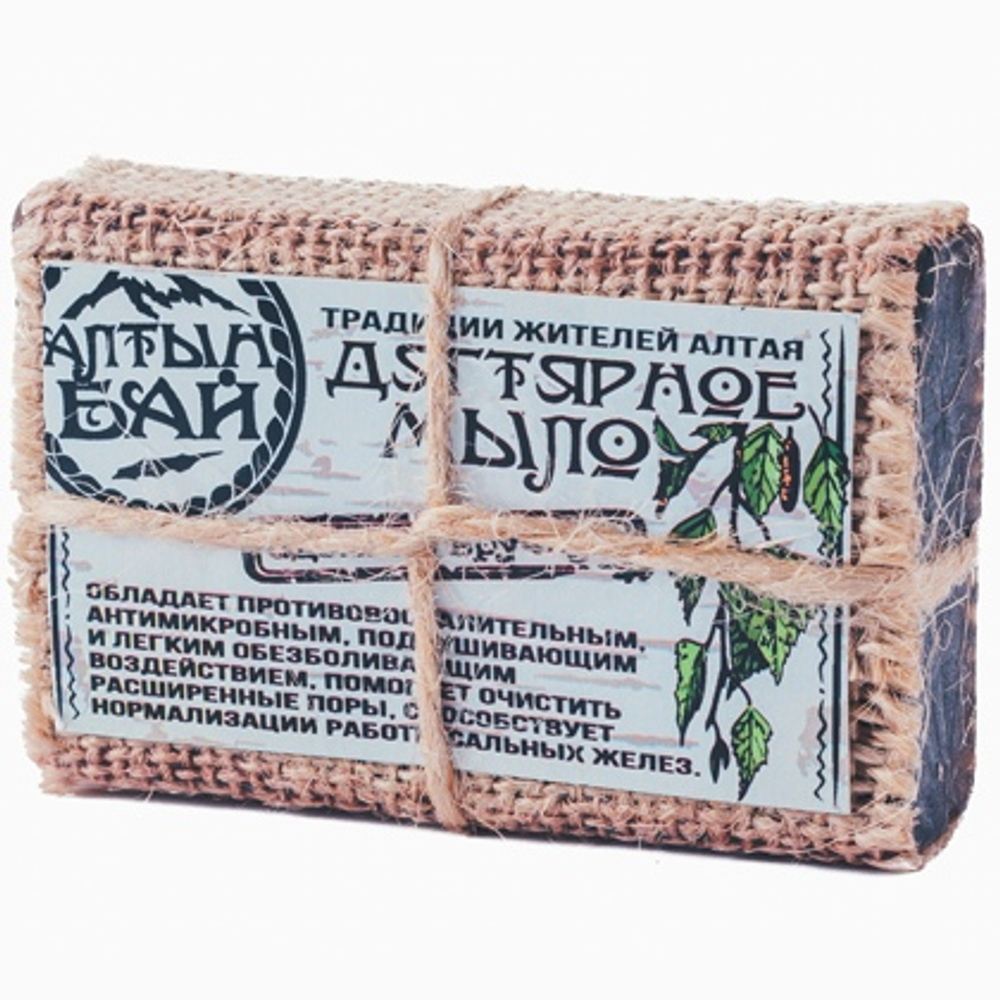 Мыло ручной работы «ДЕГТЯРНОЕ»