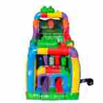 Надувная полоса препятствий для бизнеса «Конструктор», 15×3×4 м