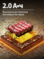 TALADO шуруповерт аккумуляторный бесщеточный/50 Нм дрель шуруповерт/21V с двумя аккумуляторами 2 Ач
