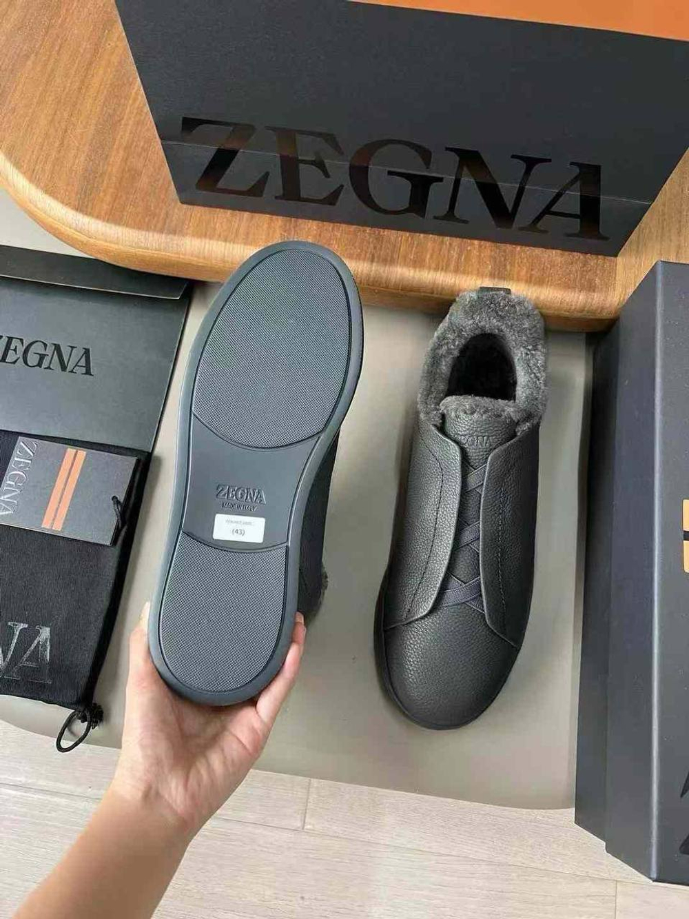 Кеды Zegna
