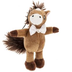 GAEM Игрушка набивная "Лошадка", с цепочкой, L10 W10 H14 см, 3в.