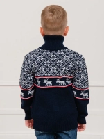 Кофта вязаная на молнии "Нордик"