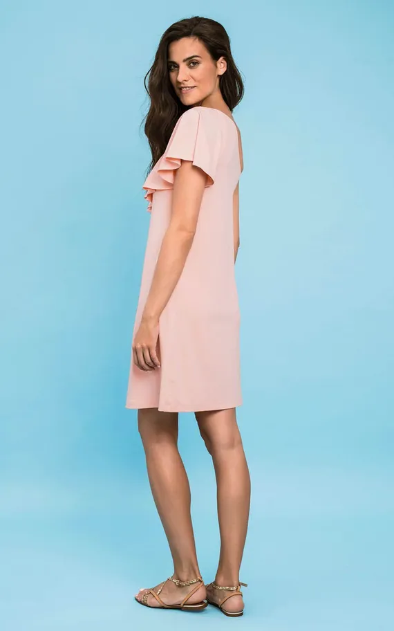 Платье 60336-1 Розовый