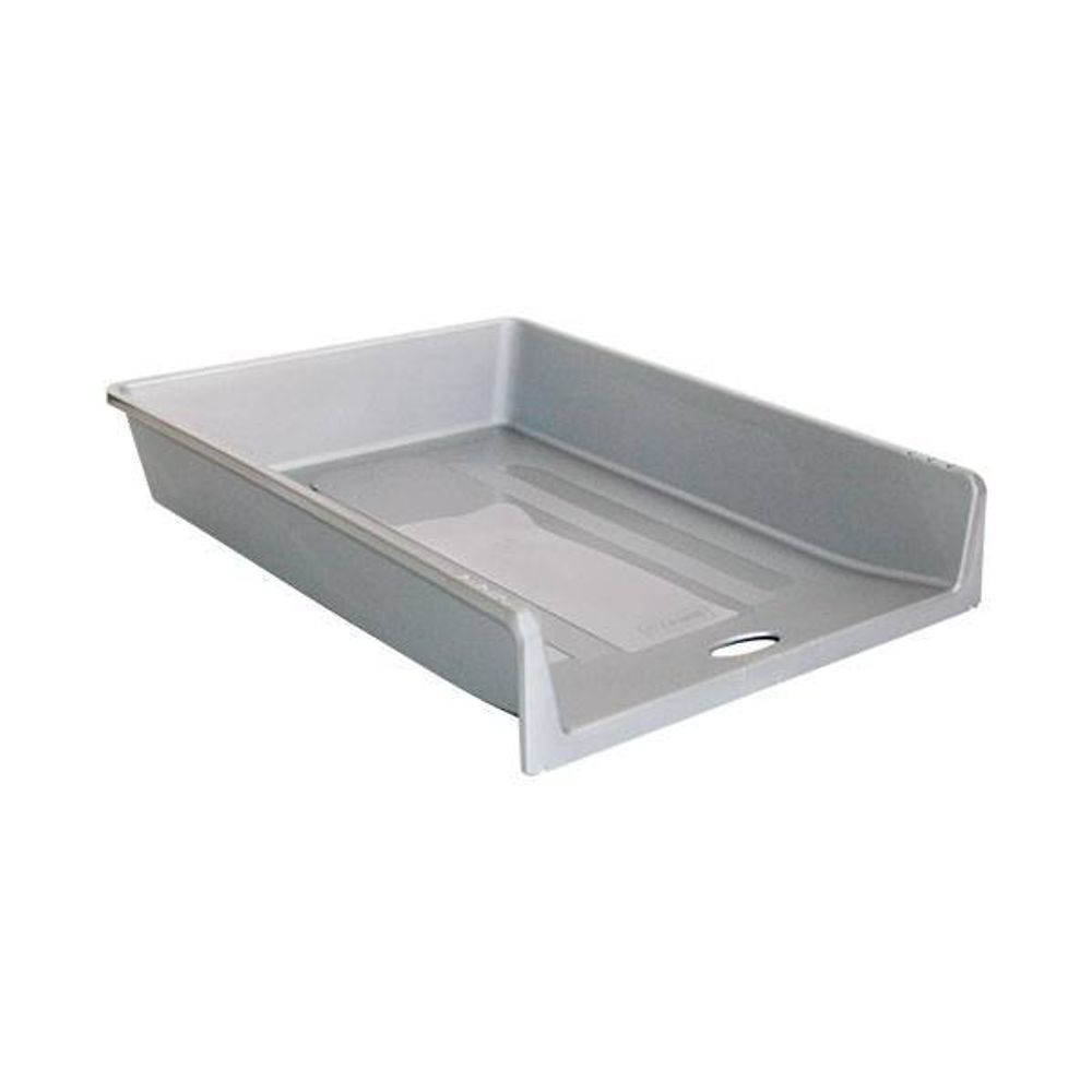 Лоток горизонт. СТАММ 1 В 1 серый пластик