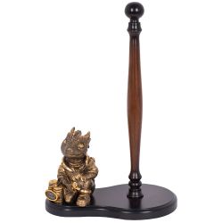 Держатель для полотенец Дракон Раймонд Каштан Бронза