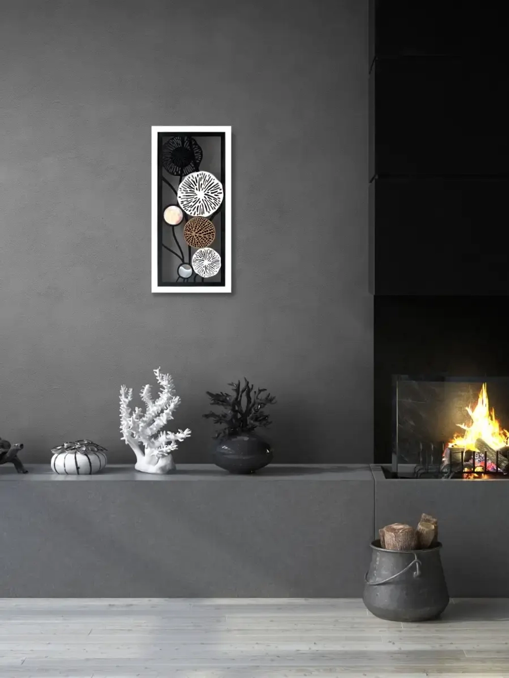 Декор для дома на стену 57*27 см