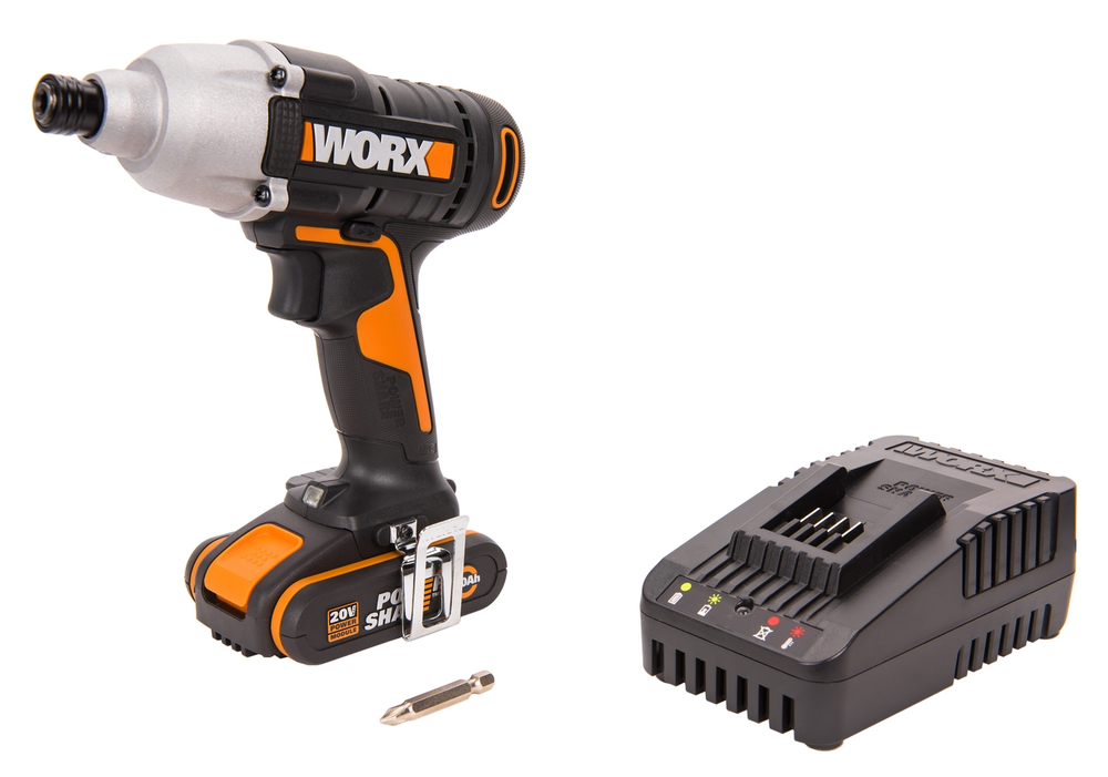 Шуруповерт импульсный ударный аккумуляторный WORX WX291