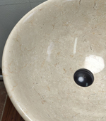 Раковина напольная из мрамора Pedestal Cream/Cream MN-6402
