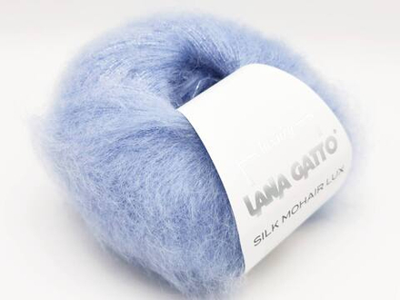 SILK MOHAIR LUX 08480 Azzurro