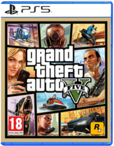 Игра для PS5 Grand Theft Auto V, русские субтитры