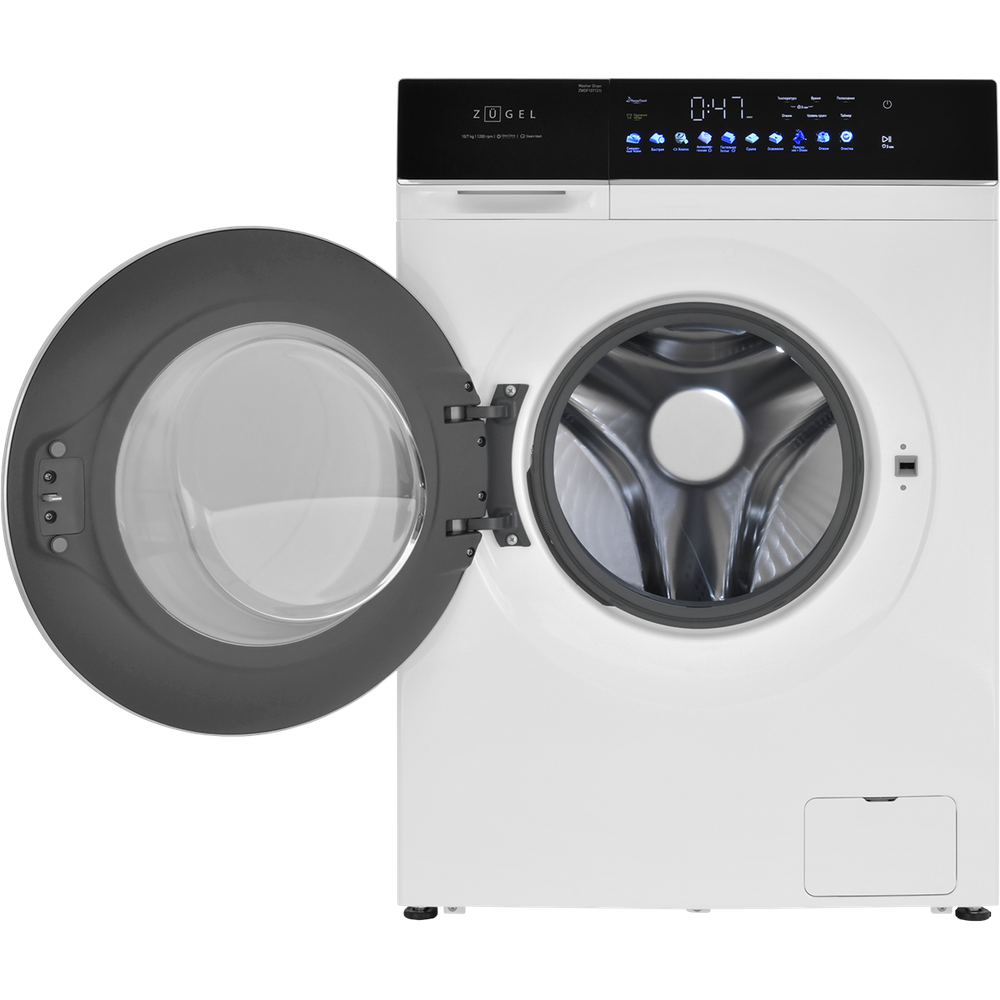 Стирально-сушильная машина ZUGEL ZWDF107121I Inverter DD Steam