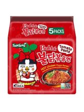 Лапша Samyang Острая курица с томатной пастой 140 г 5 шт
