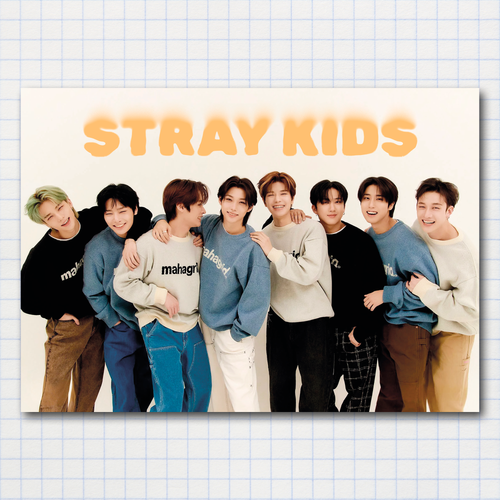 Постер STRAY KIDS (А3)