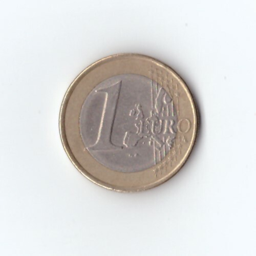 1 евро 2002 года Германия (двор F) VF