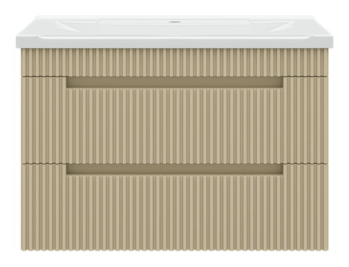 Тумба под раковину Brevita Ariana 80 подвесная (капучино)