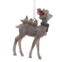 GAEM Изделие декоративное подвесное "Олень", L6 W3 H9,5 см
