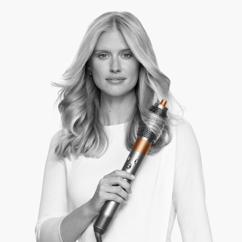 Стайлер Dyson long HS05 origin 3 насадки !!! Nickel/Cooper