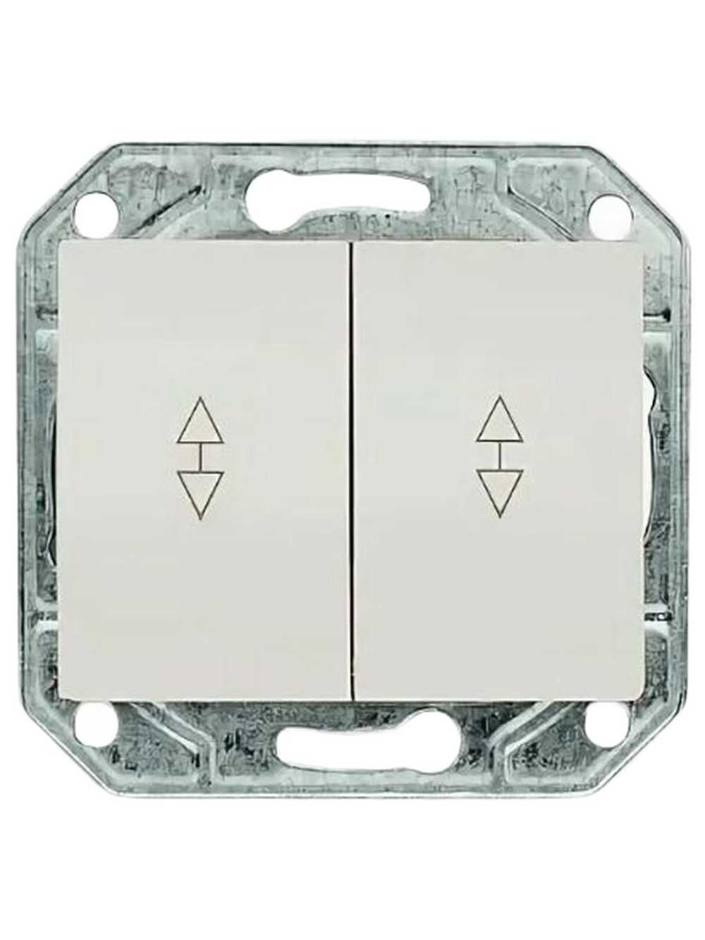 Переключатель 2-кл ProfiTec Corsa бежевый