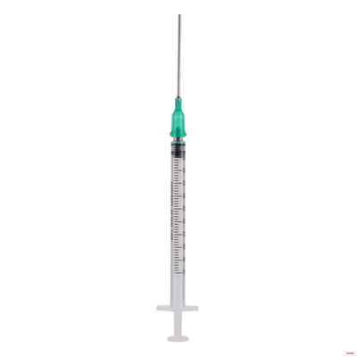 Шприц инъекционный одноразовый с иглой 0,4х12мм (27G), 1 мл, инсулиновая шкала