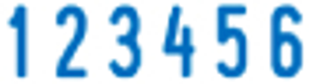 Trodat 4836 Printy 4.0 нумератор автоматический 6 разрядов, высота символа 3,8 мм