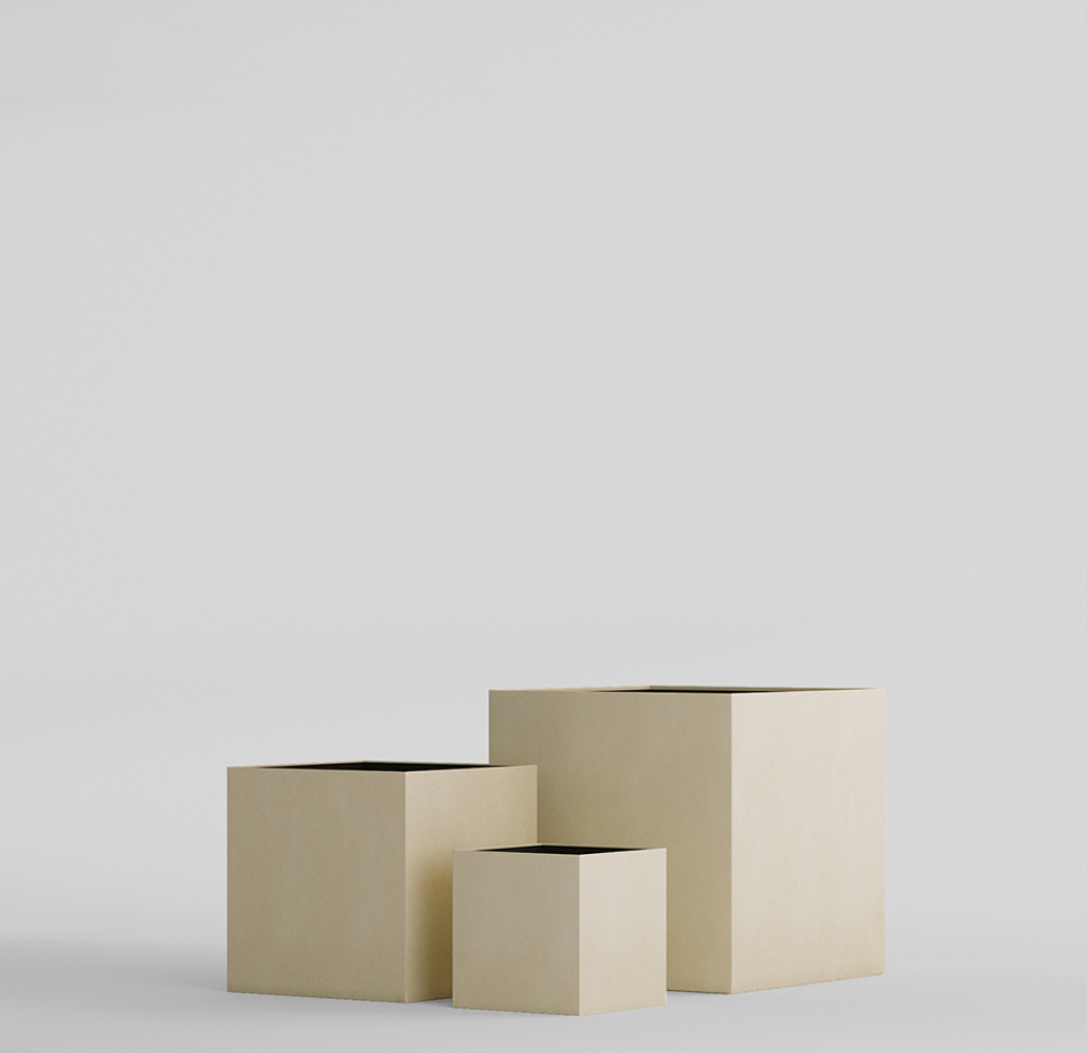 Кашпо, коллекция Classic, форма CUBE