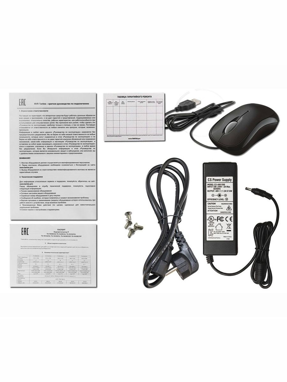 Видеорегистратор сетевой (NVR) TSr-NV08154