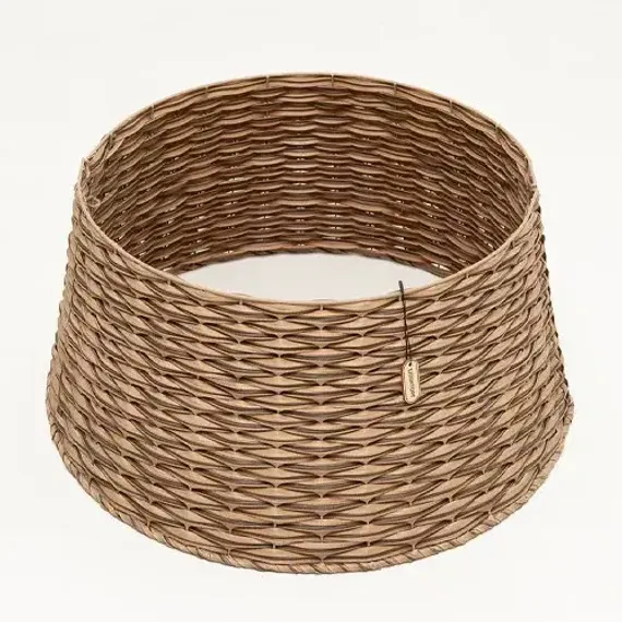 Корзина под елку Прованс 145*110*35 см., разборная, орех, ЕлкиТорг (145-219)