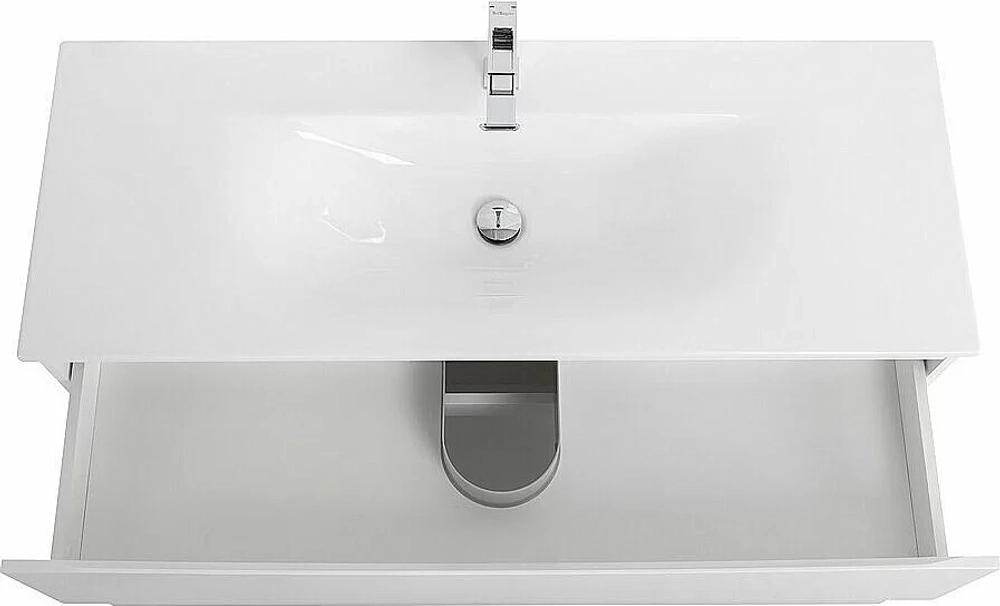 Тумба с раковиной BelBagno MARINO-CER-N-1200-2C-SO-BO-P Bianco Opaco
