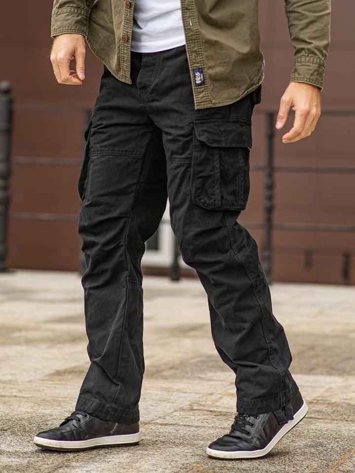 Брюки M65 Cargo (черные)