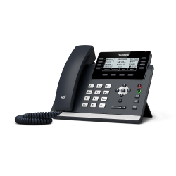 IP телефон YEALINK SIP-T43U 12 аккаунтов, 2 порта USB, BLF, PoE, GigE, без БП, шт