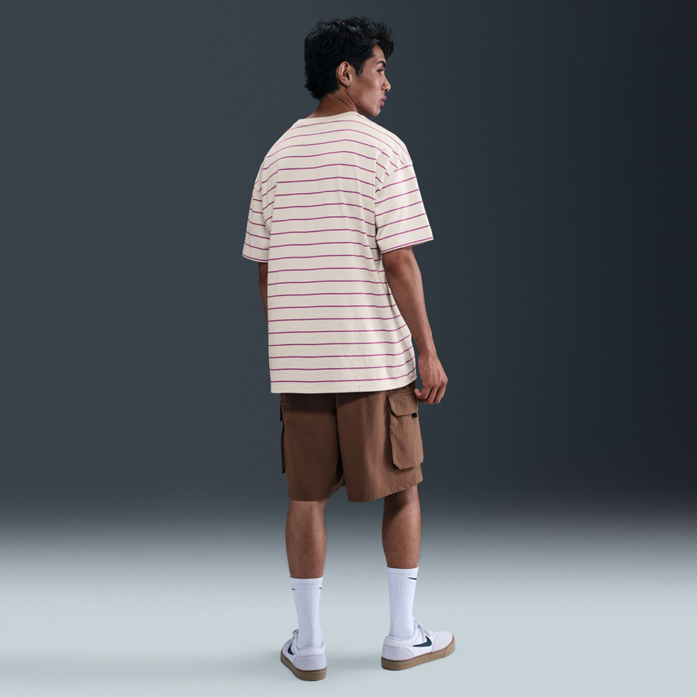 HJ0812-072 Футболка U NK SB TEE M90 STRIPE SP25