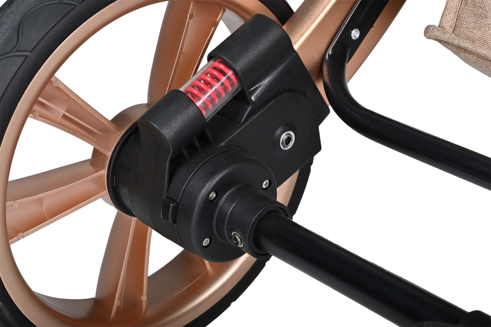 Коляска трансформер Aimile New Gold (Кремовый NDG-1)