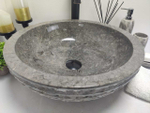 Раковина из мрамора Bowl Grey Marmo Medium BM-60034 45*45*15