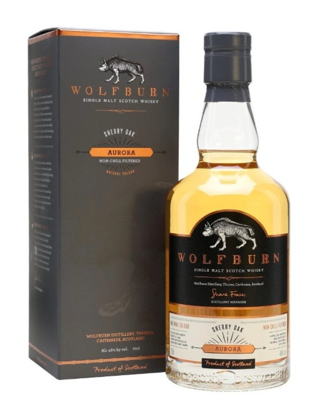 Виски Wolfburn Aurora, 0.7 л