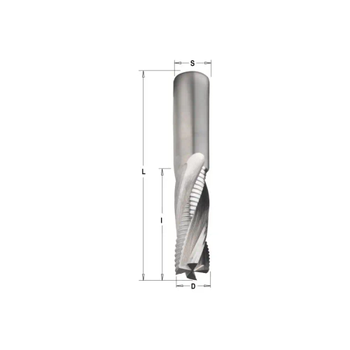 Фреза спиральная монолитная 12x42x90 Z=4 S=12 RH CMT 197.121.11