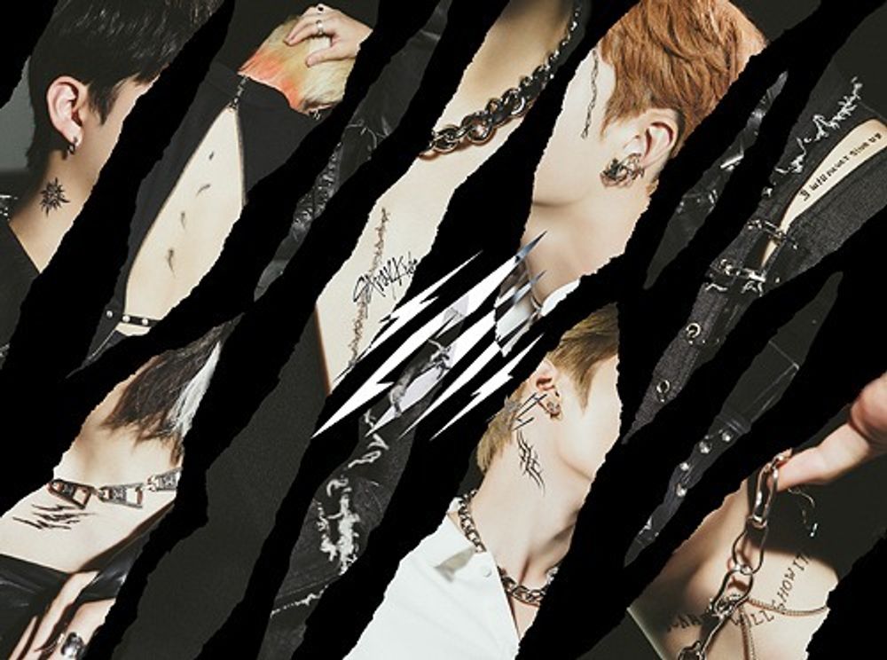  STRAY KIDS SCARS CD FIRST PRESS LIMITED C VER 